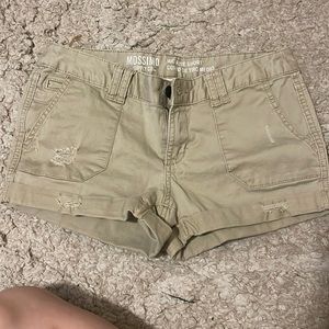 Mid rise shorts